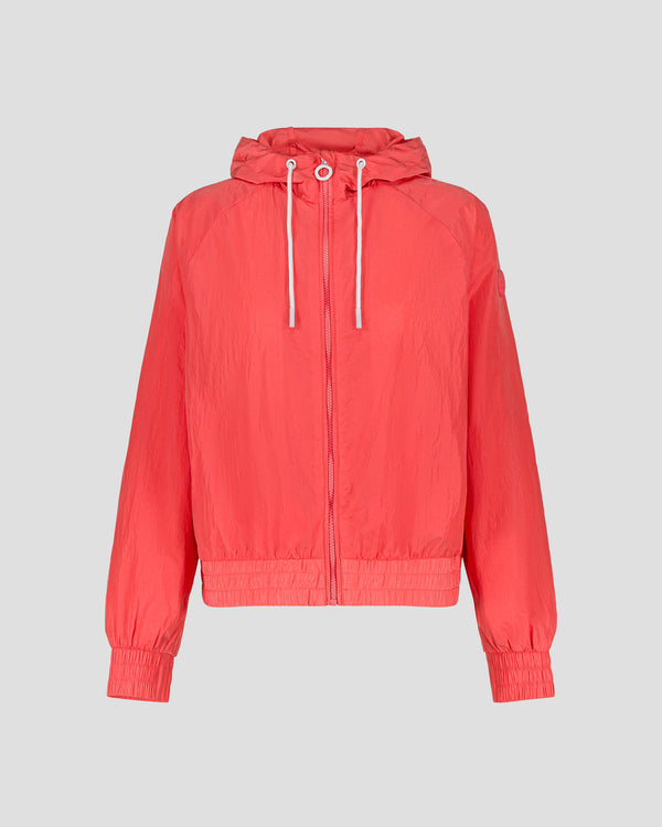 Jott Blouson Coupe-vent Léger à Capuche Corail Alize