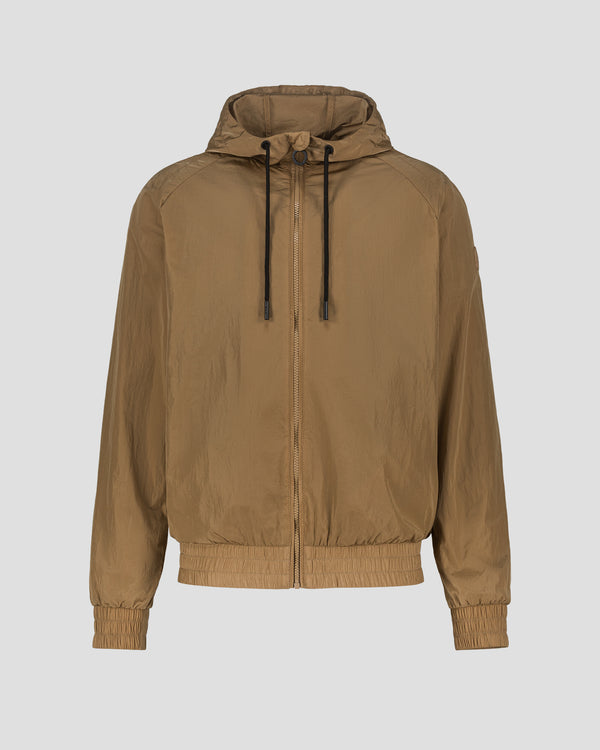 Jott Blouson Coupe-vent Léger à Capuche Fauve Storm