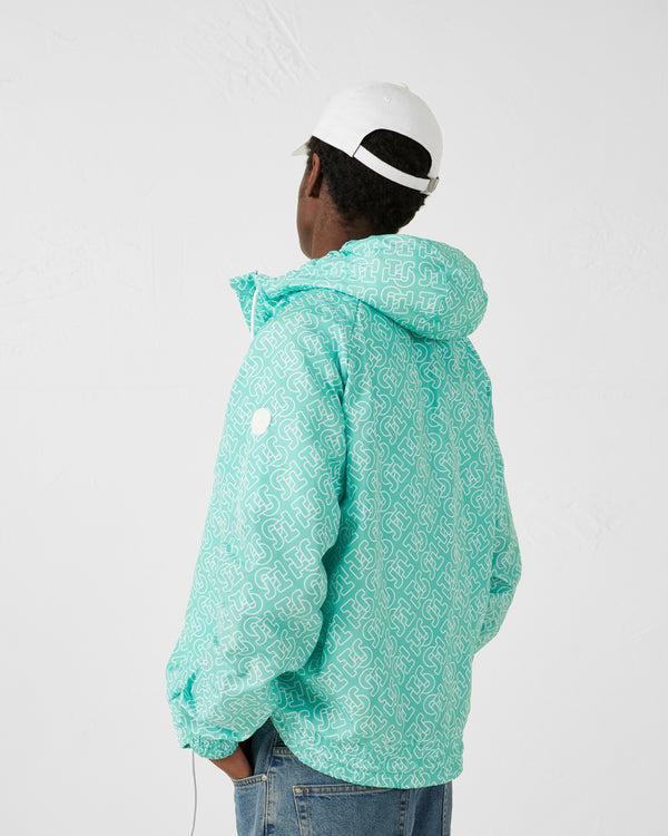 Jott Blouson Coupe-vent Léger à Capuche Mono Lagon Storm Monogram