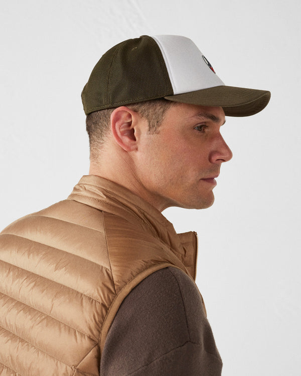 Jott Casquette Bicolore à Filet Army/Blanc/Army Sail 2.0