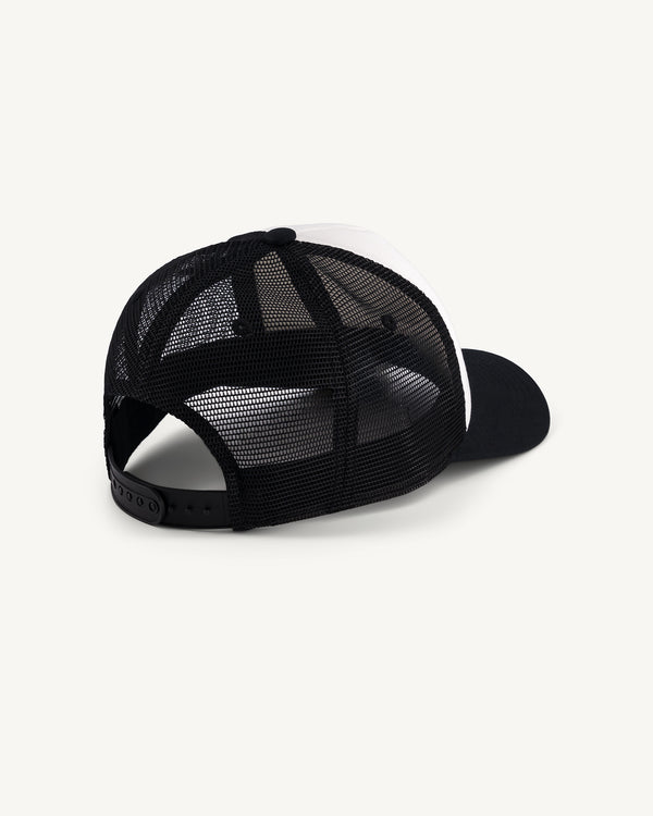 Jott Casquette Bicolore à Filet Noir/Blanc/Noir Sail 2.0