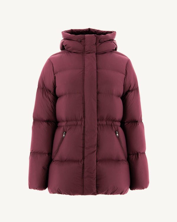Jott Doudoune à Capuche Grand Froid Aubergine Luxe 2.0
