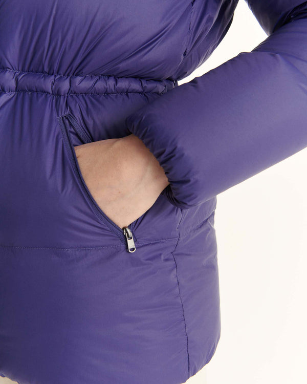 Jott Doudoune à Capuche Grand Froid Bleu Nuit Luxe 2.0