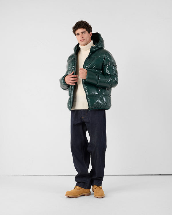 jott Doudoune à capuche Grand Froid Forêt Java laquée