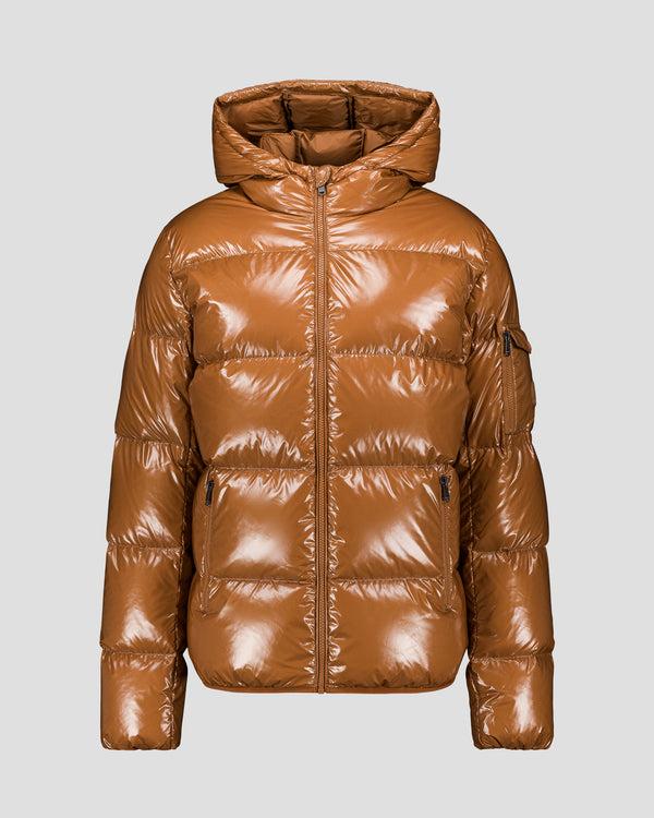 Jott Doudoune à Capuche Grand Froid Sucre Roux Java Laquée