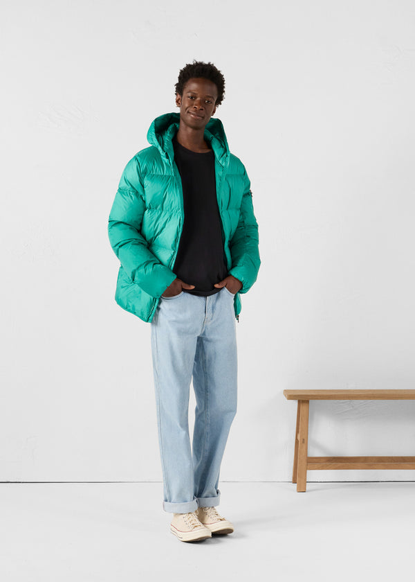 jott Doudoune à capuche Grand Froid Vert persan Java