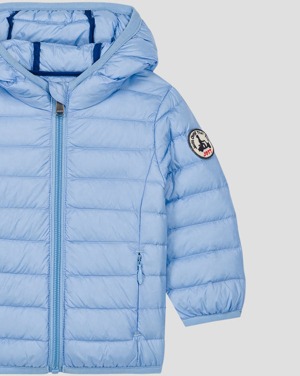 Jott Doudoune Bébé Sherpa à Oreilles Bleu Cristal Mael