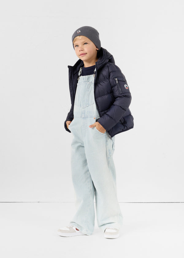 jott Doudoune enfant à capuche Grand Froid Marine Kazan