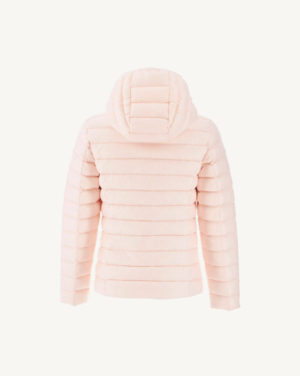 Jott Doudoune Légère à Capuche Enfant Rose Clair Carla