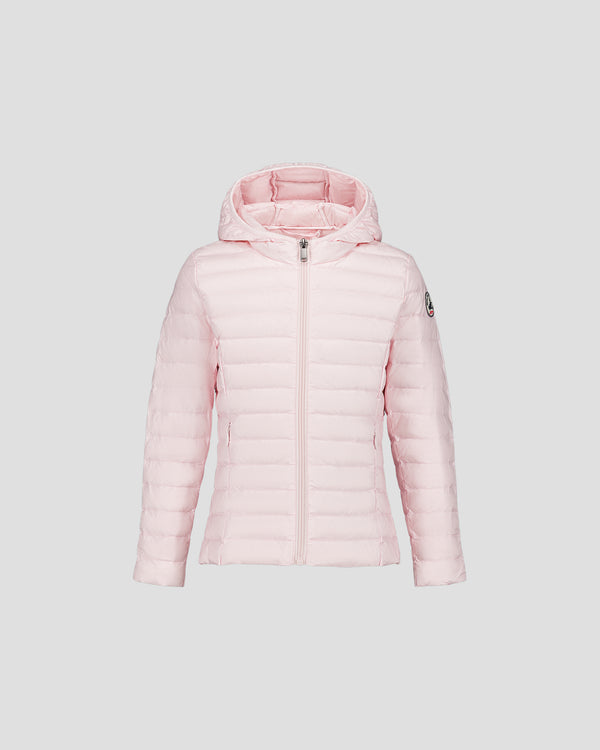 Jott Doudoune Légère à Capuche Enfant Rose Pétale Carla