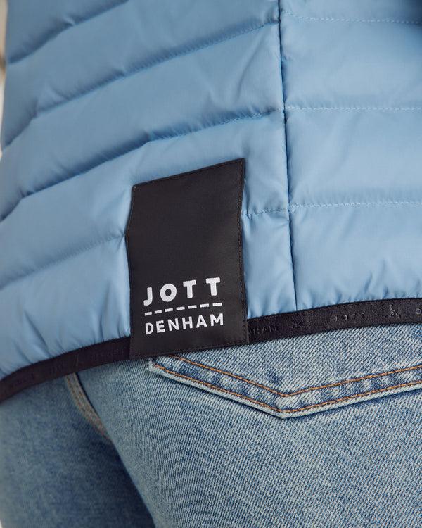 Jott Doudoune Légère Avec Détails En Denim Bleu Délavé Flight WNW JOTT X DENHAM