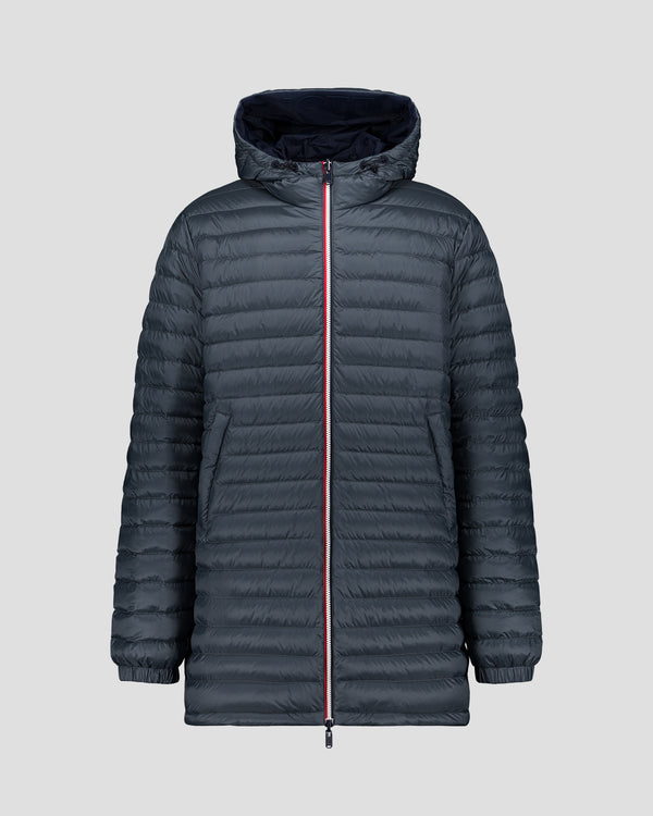 Jott Doudoune Longue Réversible Marine/Bluestone Assen