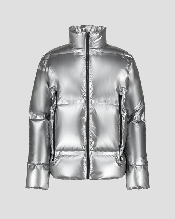 Jott Doudoune Métallique Esprit 'Puffer' Argent Holly