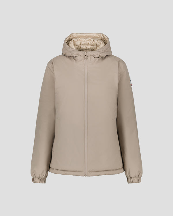 Jott Doudoune Réversible à Capuche Ultralight Beige/Sable Bangkok 2.0