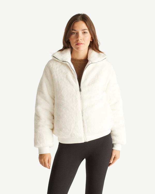 Jott Doudoune Réversible Grand Froid Blanc Gala 2.0