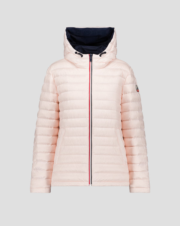 Jott Doudoune Réversible Marine/rose Pétale Bergame