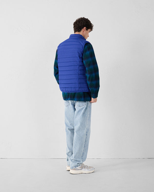 Jott Doudoune Sans Manches Stretch Bleu Cobalt Arafo