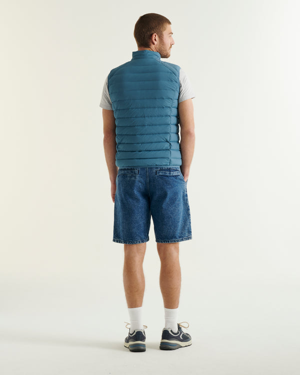 Jott Doudoune Sans Manches Stretch Bleu Jeans Arafo