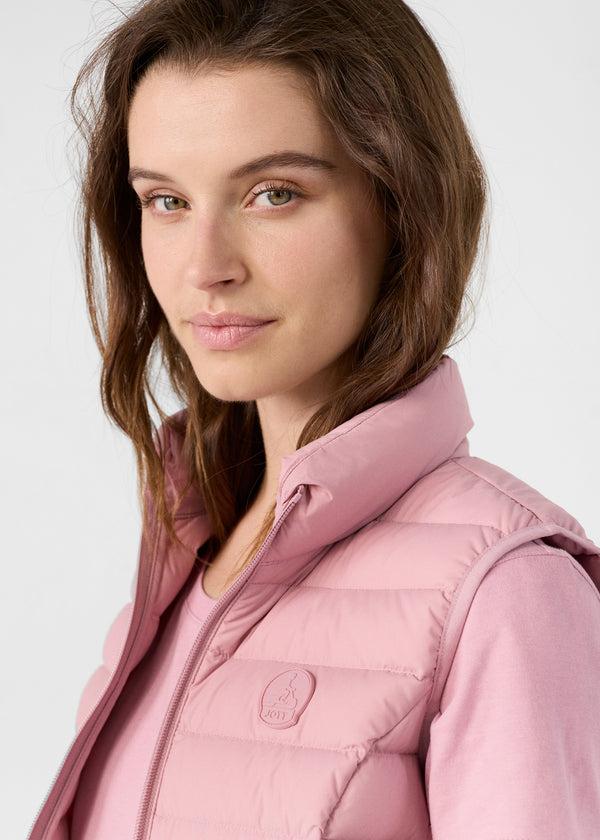 Jott Doudoune Sans Manches Stretch Rose Antique Grenada