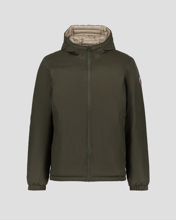 Jott Doudoune Ultralégère Réversibles Army/Beige Chicago 2.0