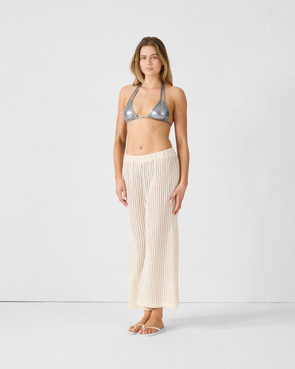 jott Haut de maillot de bain triangle Argent Assia top