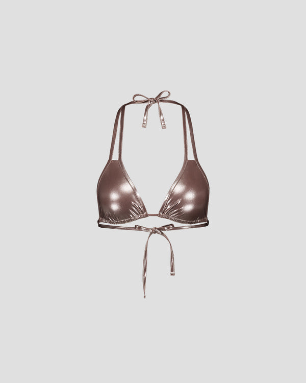 Jott Haut De Maillot De Bain Triangle Fauve Assia Top