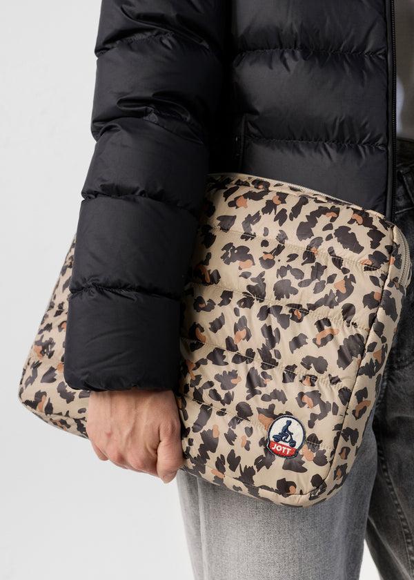 Jott Housse D'ordinateur Leopard Beige Hateya Print
