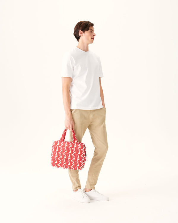 Jott Housse Pour Ordinateur Monogram Rouge Vif Hateya