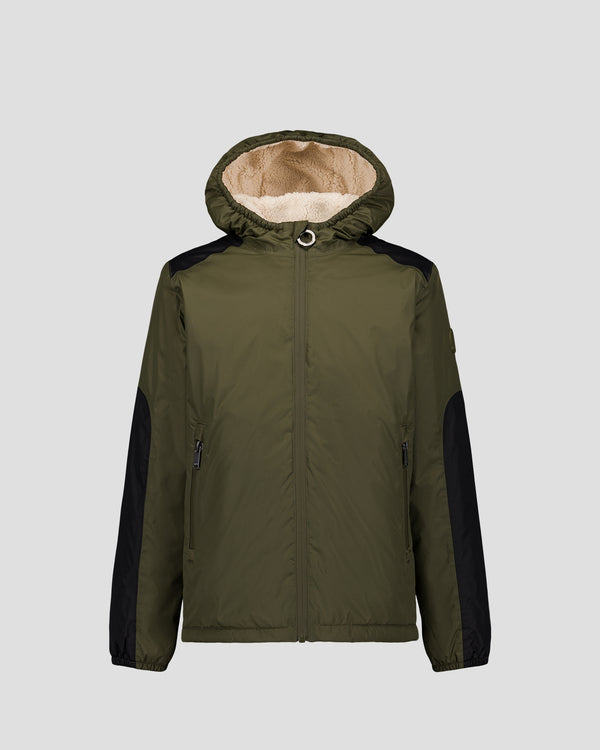 Jott Imperméable Enfant à Capuche Sherpa Army Lag Sherpa