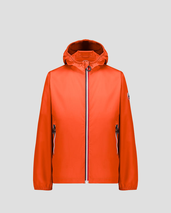 Jott Imperméable Enfant Paquetable Rouge Feu Corrie