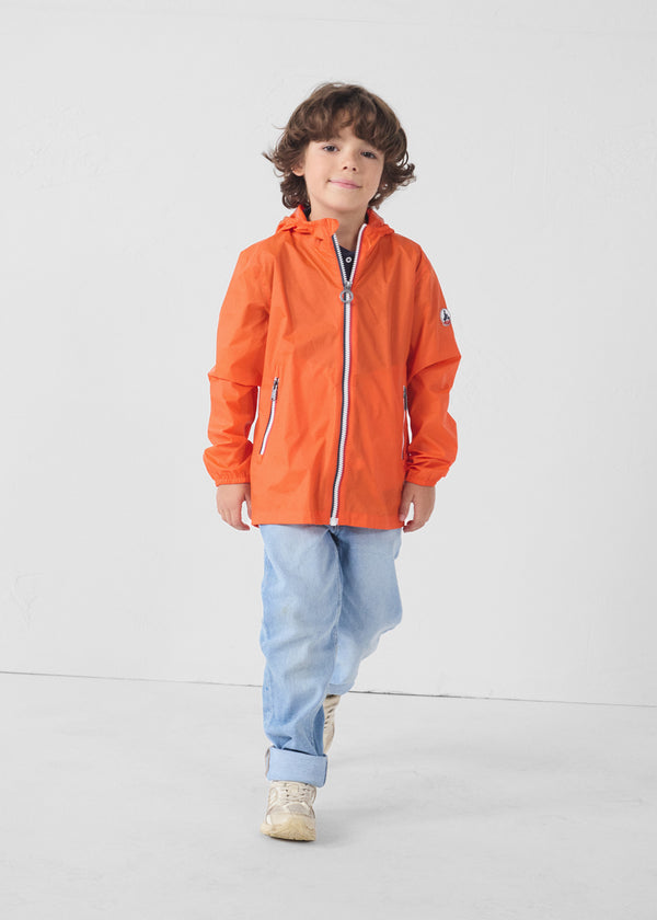 jott Imperméable enfant paquetable Rouge feu Corrie