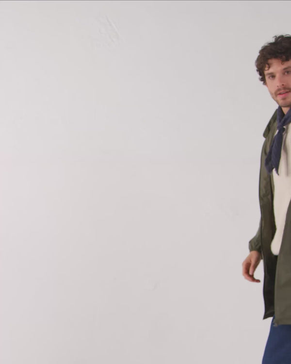 jott Imperméable long doublé polaire Army Oban Polar