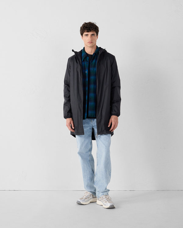 jott Imperméable long doublé polaire Noir Oban Polar