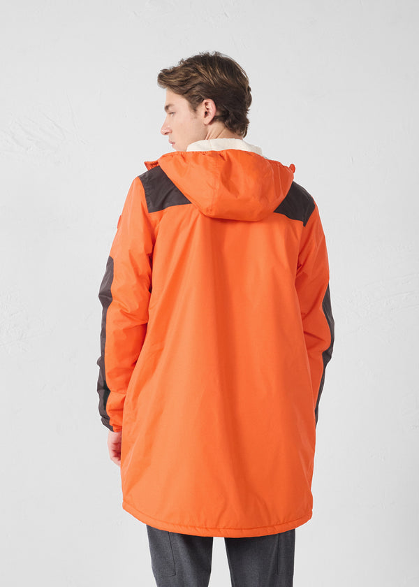 Jott Imperméable Sherpa Long Rouge Feu Hallin Sherpa