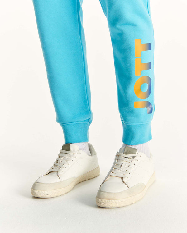 Jott Jogging En Coton Biologique Imprimé Bleu Ciel Santiago