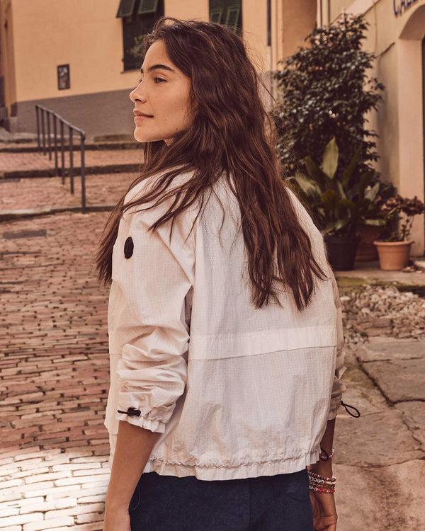 jott Blouson coupe-vent léger Blanc Edge