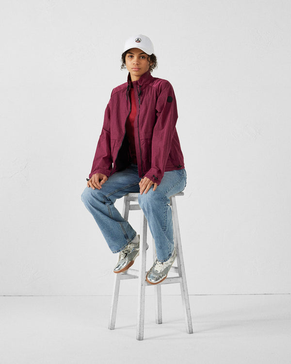 jott Blouson coupe-vent léger Prune Edge