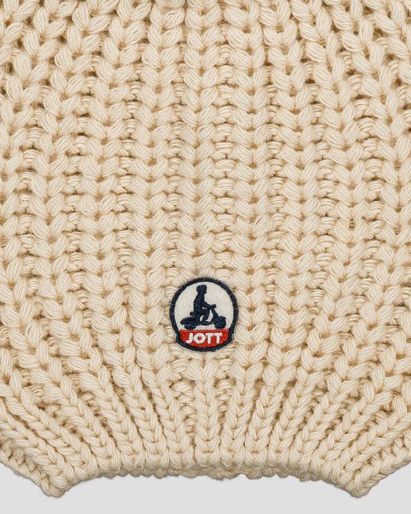 Jott Bonnet à Pompons Naturel Langley