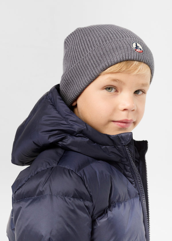 Jott Bonnet Enfant Gris Chiné Foncé Noah 2.0