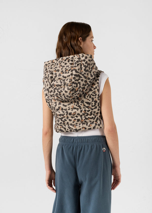 Jott Capuche Leopard Beige Alae Print