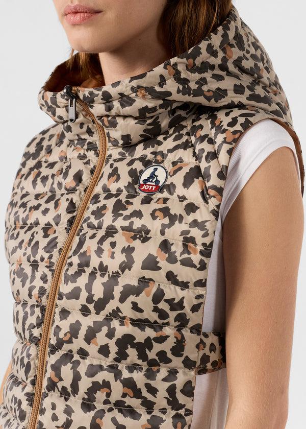 Jott Capuche Leopard Beige Alae Print
