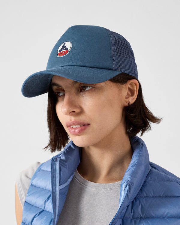 jott Casquette à filet Bleu jeans Sail 2.0