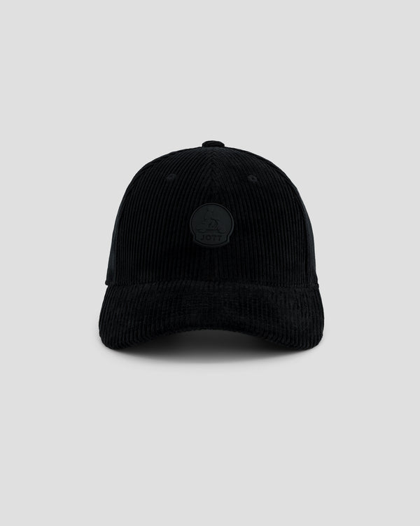 jott Casquette en velours Noir Cirrus