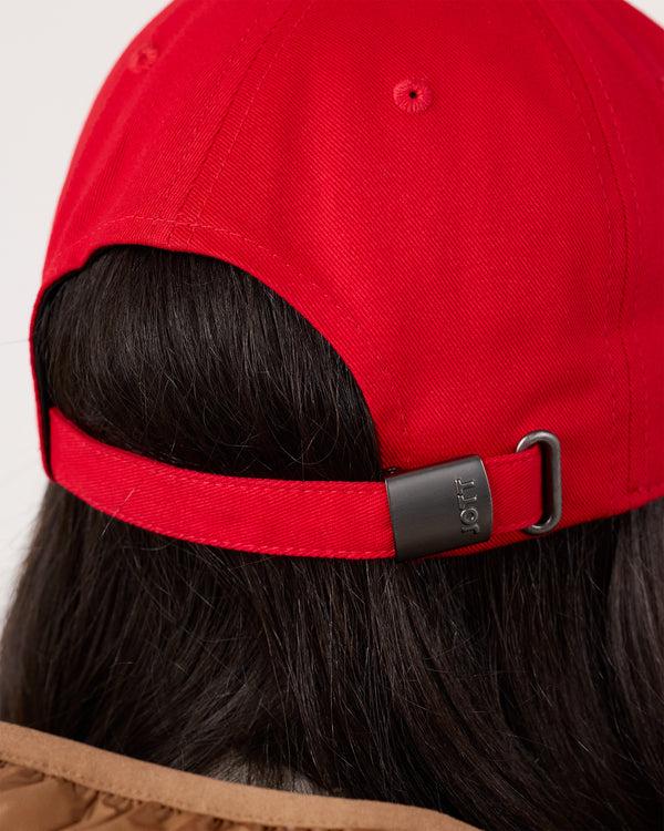 Jott Casquette Rouge Carmin Cas 3.0
