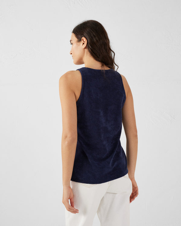 Jott Débardeur éponge Marine Margarita