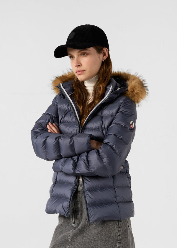 jott Doudoune à capuche Grand Froid Bluestone Luxe