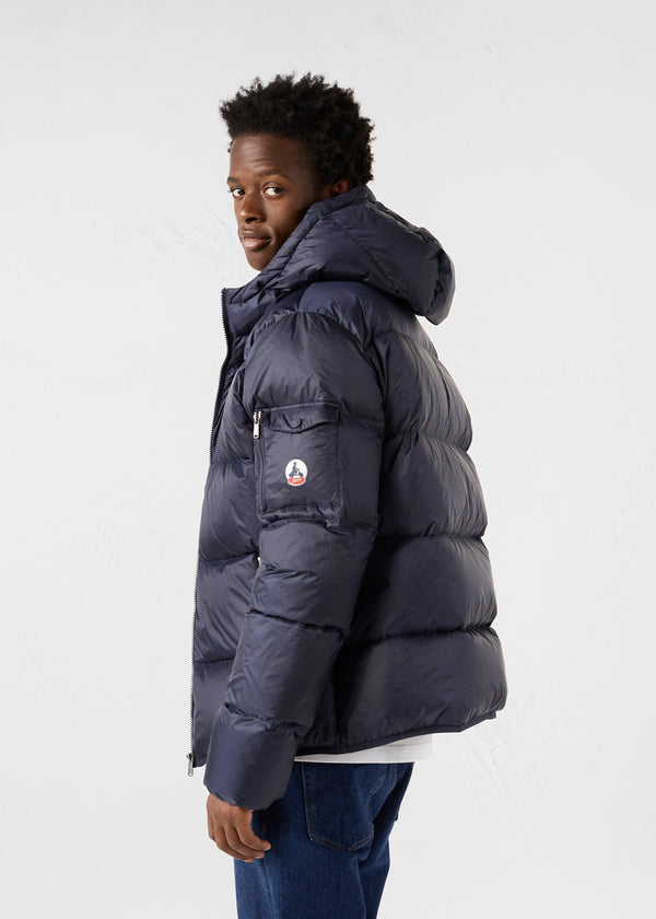 Jott Doudoune à Capuche Grand Froid Marine Java