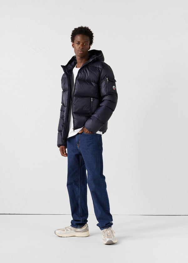 jott Doudoune à capuche Grand Froid Marine Java