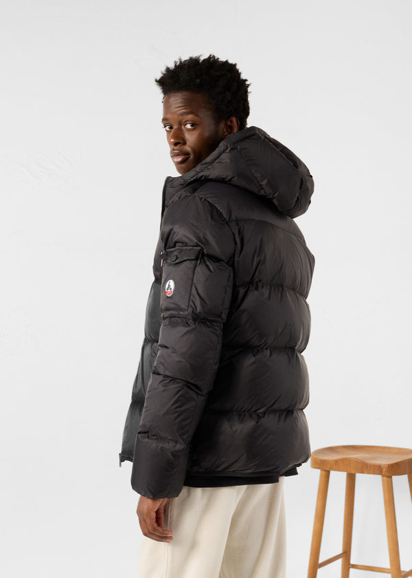 Jott Doudoune à Capuche Grand Froid Noir Java