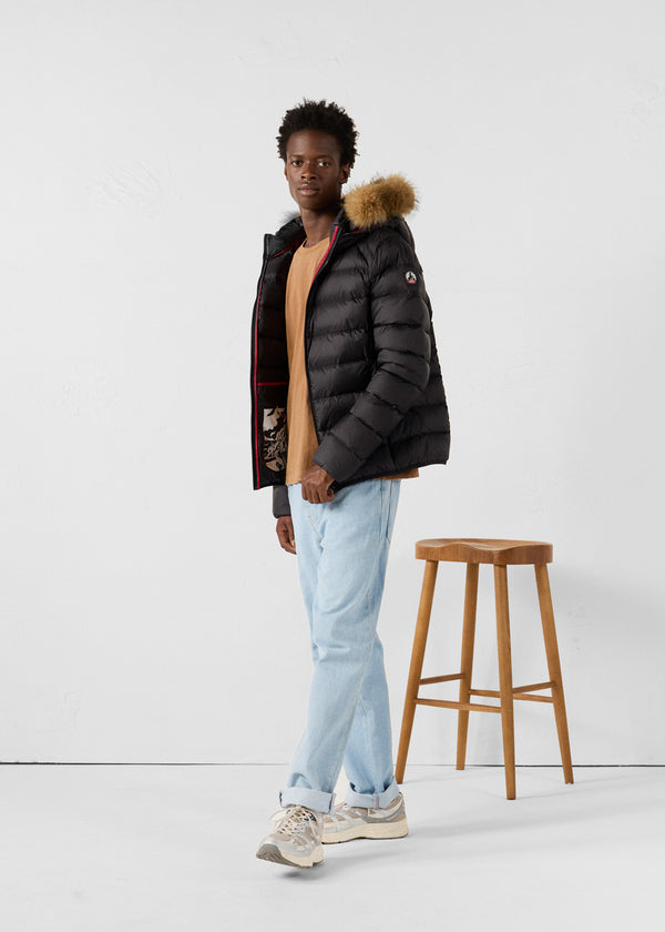 Jott Doudoune à Capuche Grand Froid Noir Prestige